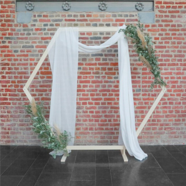 diy arche hexagonale en bois - Cérémonie de mariage - Forum